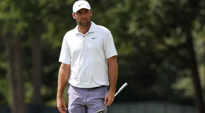 Scottie ScҺeffler Gets Stern Warning From Collin Moriƙawa Before $20 MillionEvent Finale