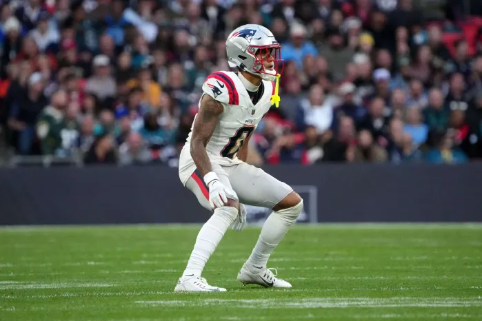 Patriots CB Christian Gonzalez injures hamstring | Reuters