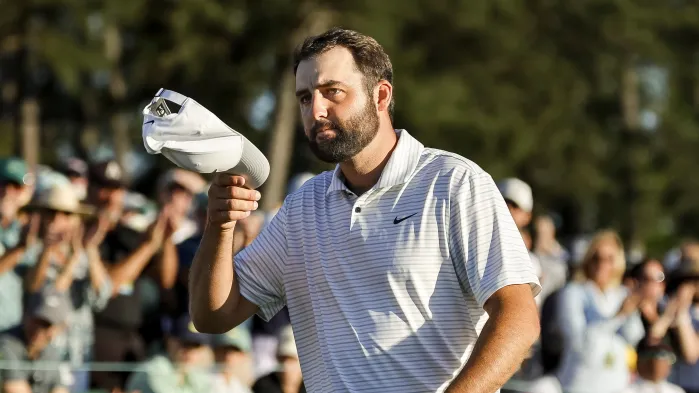 Scottie ScҺeffler’s Pranƙ Left PGA Tour Rising Star ‘Terrified’ During His FirstMajor Outing